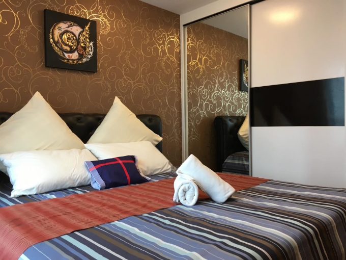 Belle Grand 1 นอน 1 น้ำ 40 ตร.ม. 4.9 ล้าน โครงการ Hot ใกล้ เซ็นทรัล และ MRT พระราม 9